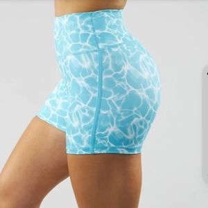 Buffbunny Under the Sea Reflection Citrus Shorts